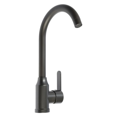 Kitchen mixer Zein Z3700, swing pour 26 cm high, ABS plastic, graphite-4