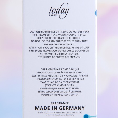 Women's toilet water with The Scent Molecules 01, 100 ml (Molecules Escentric 01 (Escentric Molecules)-2