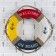 Rescue Circle with twig "Welcome on Board", anchori, 7*50*50 cm, multi -colored