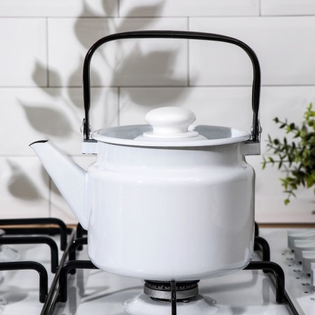 Kettle without decoli, 2 l, induction, white color-4