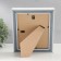 Photo frame Plastic "Mira" 15x21 cm, 653162-6 (plastic screen)