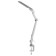 NLED-496-12W-S desktop lamp on the silver clamp