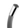 Kitchen mixer Zein Z2108, two -wound, silicone spout, gray/chrome