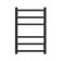 Electric towel "Dvin" L Plaza Neo, 600x400 mm, dimmer, black matte