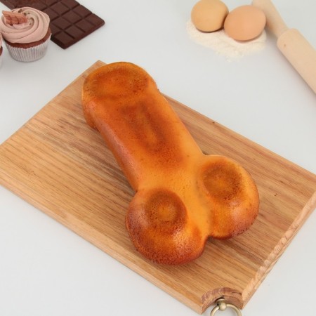 Silicone form for baking XXL, 28 cm, pink color 18+-9