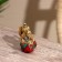 Souvenir "Ganesha" Brass, stone 5 cm