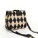 Cross-bodi with zipper, long belt, black color