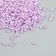 A set of plastic beads "Astra", 3 mm, 20 g, lilac