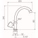 RMS SL119-270F monmixor, chrome