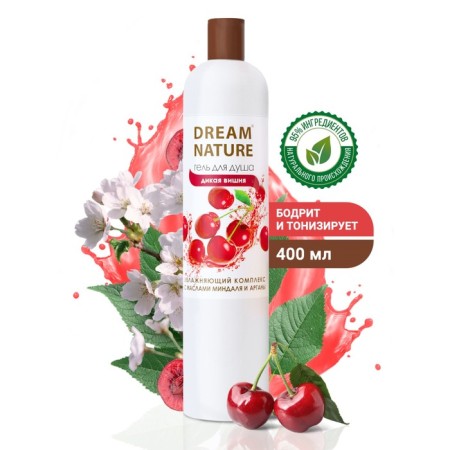 Shower gel Dream Nature "Wild Cherry" 400 ml-4