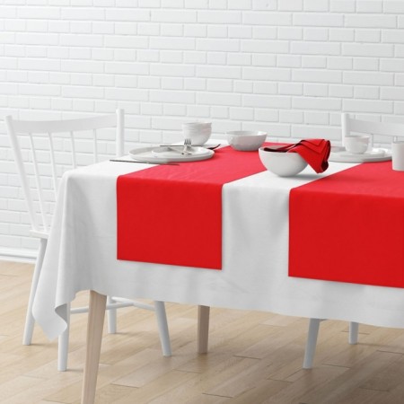 A set of tracks on the Billy table, size 40 x 150 cm - 4 pcs, red