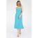 Dress in linen style, size 42