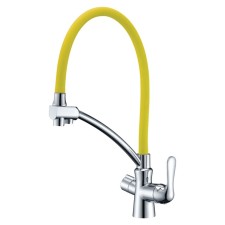 LEMARK COMFORT LM3070C-Yellow, single-leaf, output for drinking, yellow 907664