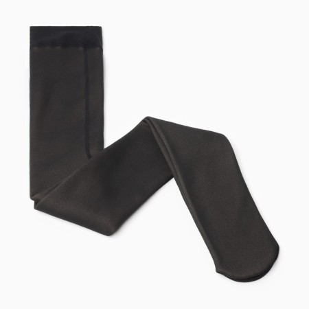 Microfiber thermal car with fleece "Second leather" 600 DEN, Black color, size 3-4-1