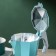 Azure geyser shade coffee maker, 6 cups, 300 ml, turquoise color