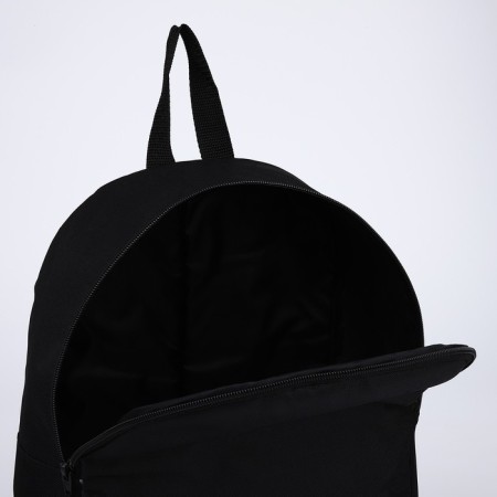 Backpack school textile "anime", 38x14x27 cm, black color-5