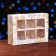 New Year. Box under 6 sweets "Snowflakes", 13.7 x 9.8 x 3.8 cm, confectionery packaging