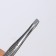 Pinzet straight, wide, 8.5 cm, silver color