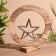 Climber in the wooden ring "Star" 30x8x33 cm