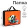Folder with A4 handles, 330 x 260 x 75 mm, plastic, pens, Calligrata "Panda"