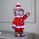 LED figure "Bear Bear" 25 × 40 × 14 cm, acrylic, 40 LED, 220 V, glow of white