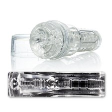 Мастурбатор Fleshlight Crystal GO Torque, индивидуальный рельеф, вагина