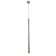 Suspension lamp "Alamamo" LED 5W 4000k gray 2.5x2.5x60-160cm