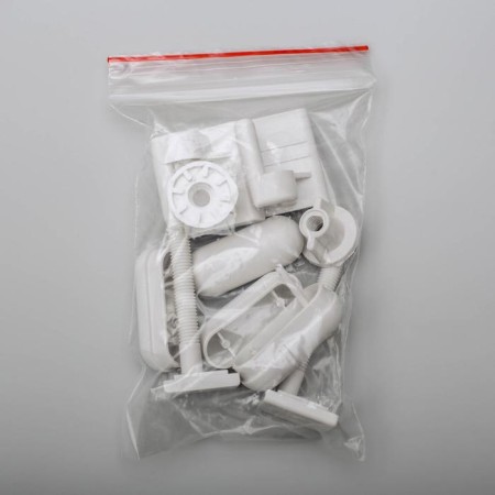 Sit with a toilet lid Rossplast "Decor. Forest ”, 44.5 x 37.5 cm, white color-5