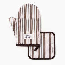 Kitchen kit “Kitchen” mittens-output 20x27cm, severity 17x17cm 100% p/e