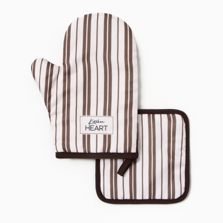 Kitchen kit “Kitchen” mittens-output 20x27cm, severity 17x17cm 100% p/e