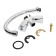 Kitchen mixer Zein Z80103, two-welfare, Cran-boux brass 1/2 ", without eyeliner, chrome