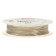 Wire for beadwork, diameter: 0.5 mm, length: 10 m, silver color