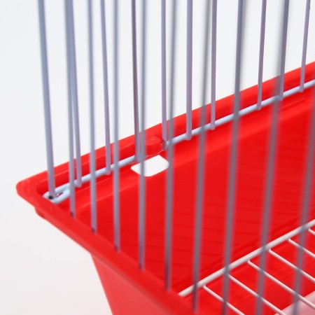 Poultry cell is equipped BD-1/2Q, 30 x 23 x 39 cm, red-11