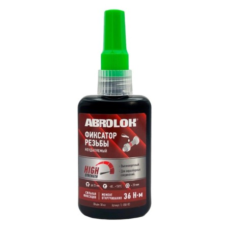 ABRO MASTERS thread fixer, red, unsteady, 50 ml