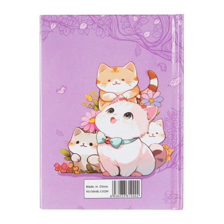 Gift notebook, 45 sheets, line, on the castle of the cats (16.3x12.7cm)-9