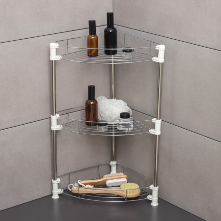 Thosehole tabletop 3-sectional, 38.5 × 27.5 × 54.5 cm, color chromium-1