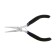 Mini tundra round -liners, nickelled, rubberized handles, 125 mm