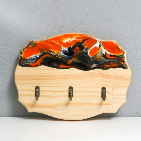 Key of Epoxide "Figure" 22x16 cm mix-2