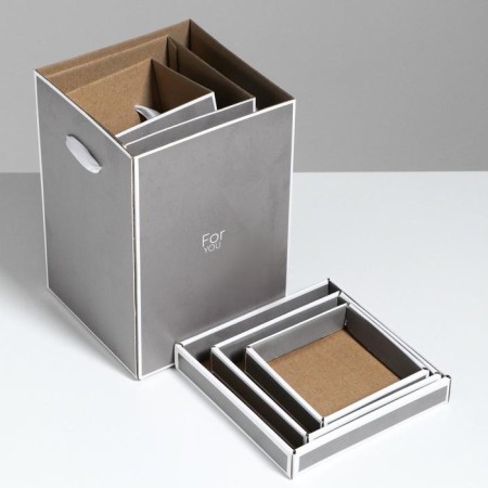 A set of boxes 3 in 1 “for you”, 10 x 18 cm, 14 x 23 cm, 17 x 25 cm-6