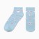 Women's socks "cat", blue color, rr 23-25