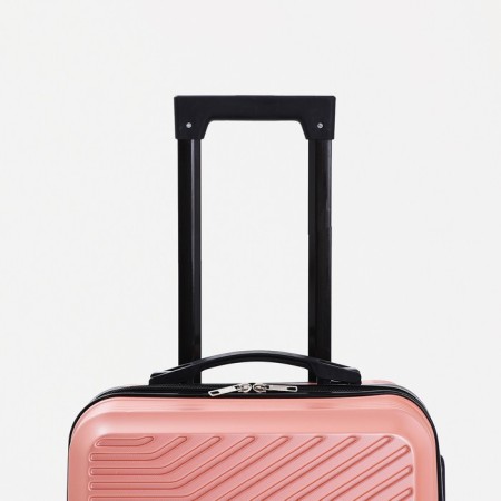 Small suitcase 20 ", lightning department, code castle, pink color-5