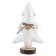 New Year's decor "White Christmas tree" 14 × 7 × 23 cm