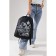 Ryukzak "Emblem", 33x13x40, lightning department, n/pocket, black