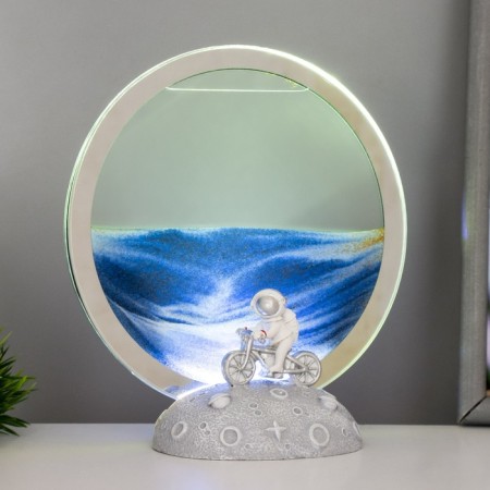 Board Lamp "Space Sands" LED 5W USB Blue 9*15*17cm Risalux-1