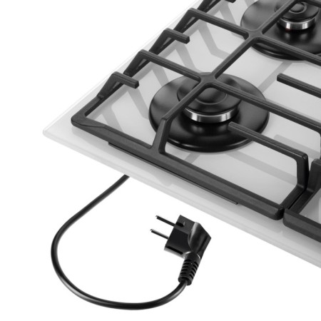 Hound panel Maunfeld EGHG.64.6CW/G, gas, 4 burners, white-7