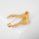 Brooch "Tooth", Color Gold