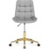 CHECTER CHECTEROSE (California 900) Metal/velor, gold/light gray 49x60x84 cm 1050993