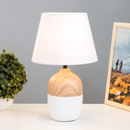 Assida E14 table lamp 40W white 22x22x36 cm Risalux-1