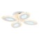 LED ceiling LED with Ambrella Light, Original, FA4012, 4XLED, 60 W, 4500LUM, 3000-6400K, white color.