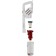 Homestar HS-1026 vacuum cleaner, vertical, 400 watts, dry cleaning, 0.4 l, white